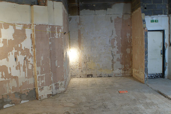 commercial strip out