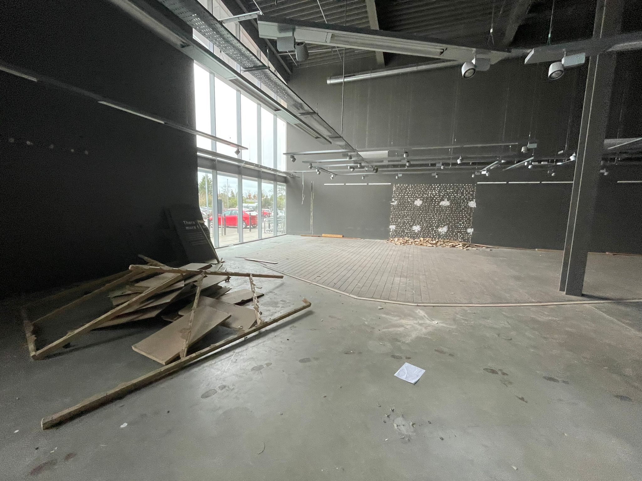 Hobby Craft Prior To Commercial Strip Out