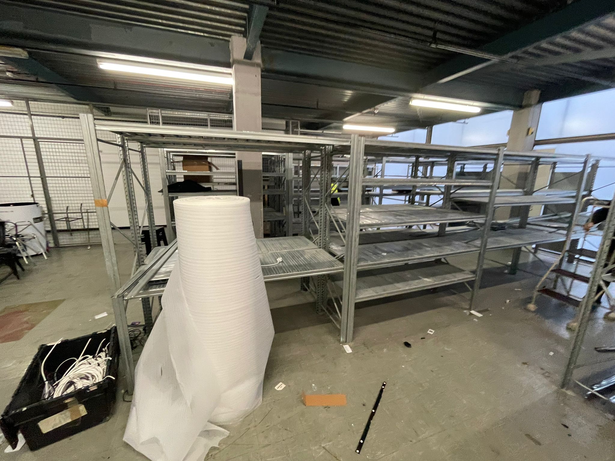 Storage Cages Cleared