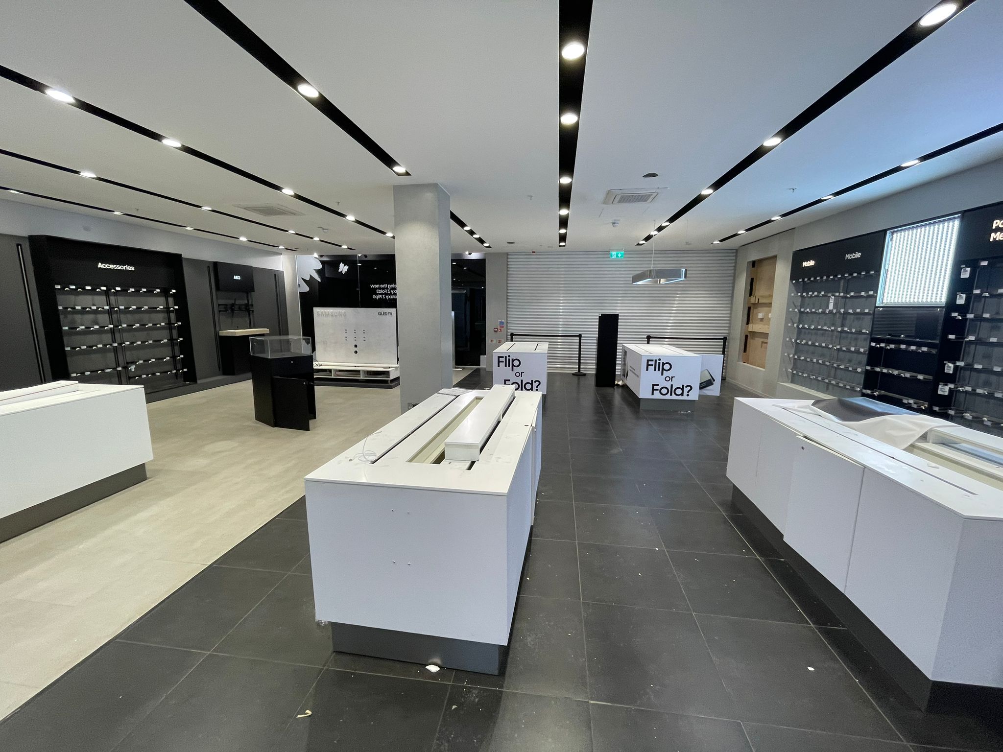 Samsung, Milton Keynes Before Strip Out Commences